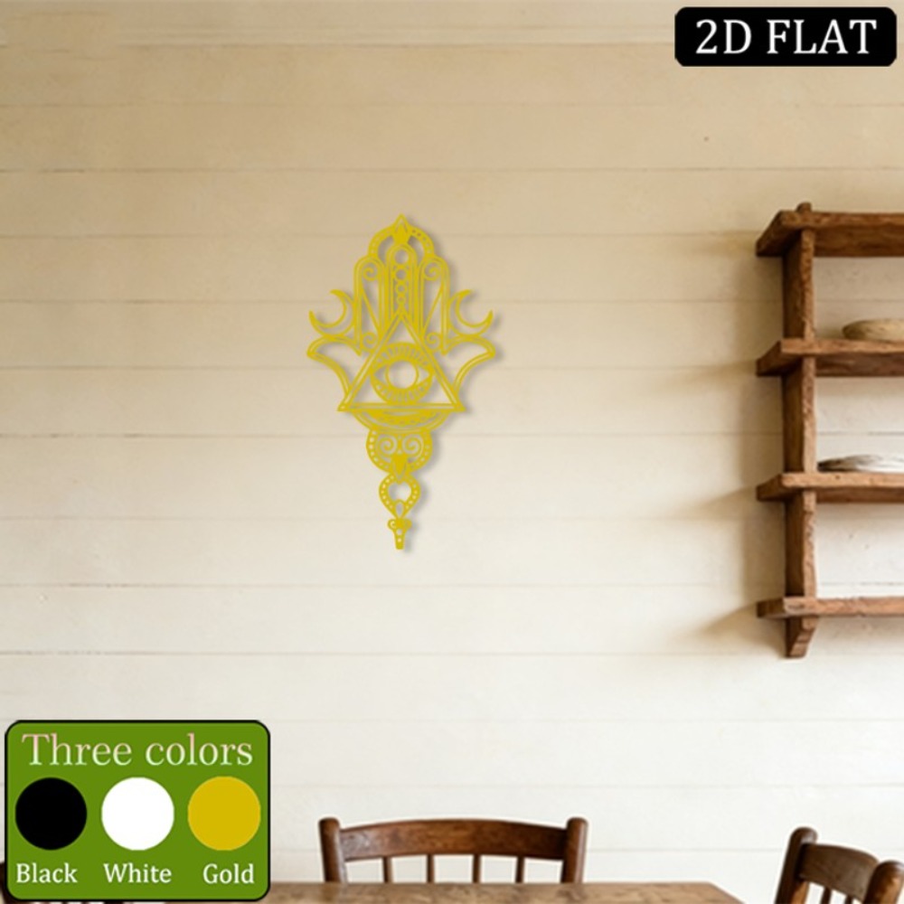 Home & Bathroom Building Products Pte Ltd Reviews - CIFBUY Metall-Wandkunst Hamsa Böses-Auge-Schutz-Dekor Spiritueller Heimschutz