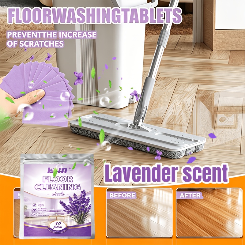 Home Kitchen Bathroom Cleaning - KJM Bodenreinigungstabletten 30 Stück Schnell Auflösend