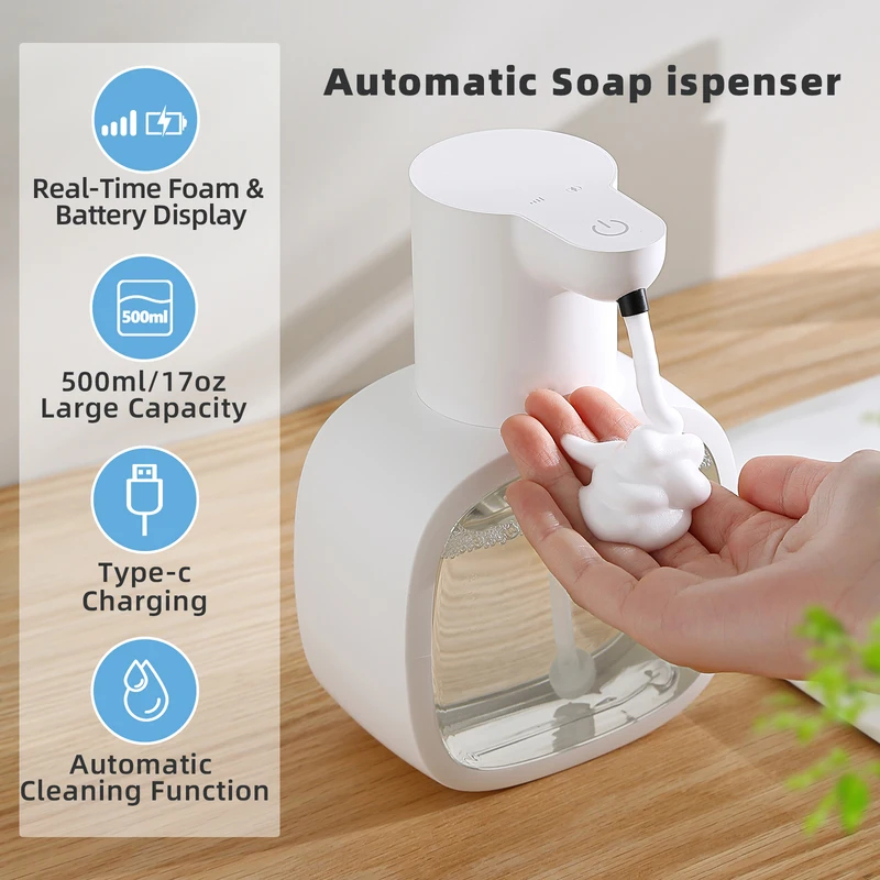Soap Dispenser Pump - Neuer Wandmontierter Automatischer Seifenspender Schaumseife Smart