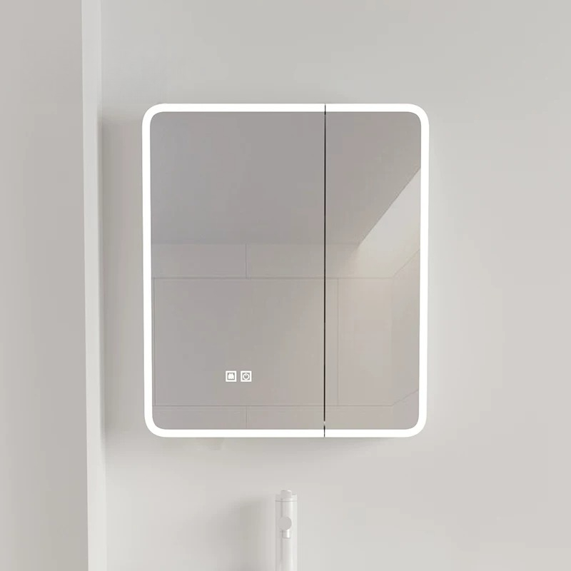 Bathroom Cabinet Mirror - Beleuchteter LED-Badezimmerspiegel Smart Antibeschlag Touch-Sensor Dimmbarer