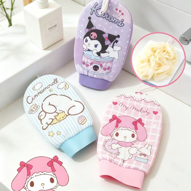 Home Bathroom Cleaning Machine - Kawaii Cartoon Punk Print Badeschwamm Hochwertiger