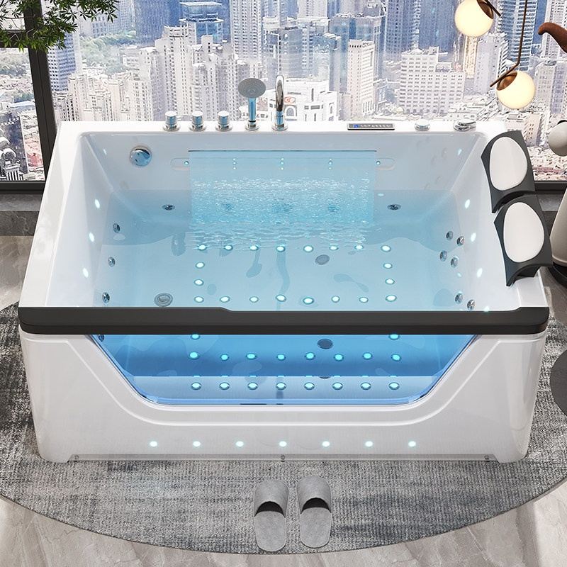 2-Personen-Acryl-Jacuzzi mit W – Home Bathroom Jacuzzi Tub Bewertung und Preis