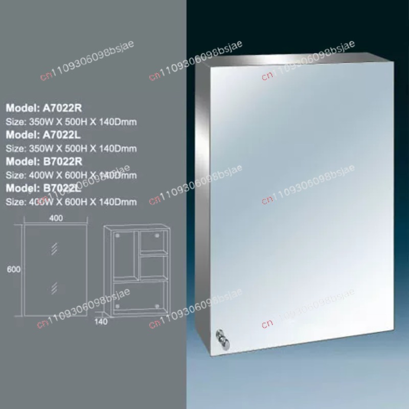 Spiegelschrank aus Edelstahl 3 – Bathroom Cabinet Mirror Bewertung und Preis
