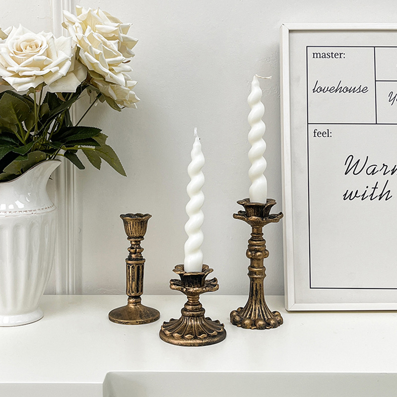 Vintage-Bronze-Kerzenständer-F – Home & Bathroom Building Products Pte Ltd Reviews Bewertung und Preis