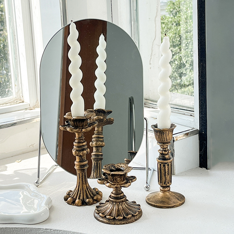 Vintage-Bronze-Kerzenständer-F – Home & Bathroom Building Products Pte Ltd Reviews Bewertung und Preis