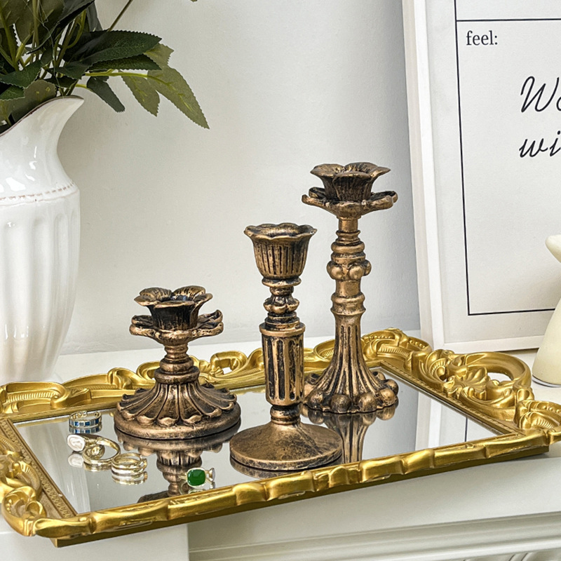Vintage-Bronze-Kerzenständer-F – Home & Bathroom Building Products Pte Ltd Reviews Bewertung und Preis