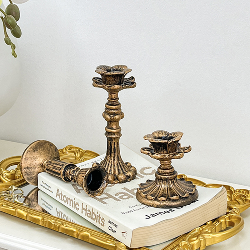 Vintage-Bronze-Kerzenständer-F – Home & Bathroom Building Products Pte Ltd Reviews Bewertung und Preis