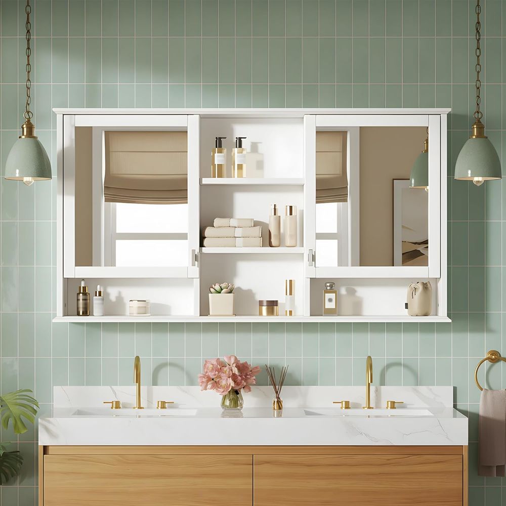 55 x 28 Zoll großer Badezimmer – Bathroom Cabinet Mirror Bewertung und Preis