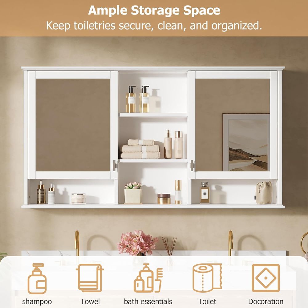55 x 28 Zoll großer Badezimmer – Bathroom Cabinet Mirror Bewertung und Preis