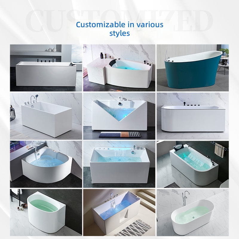 Acryl-Massagewanne, Intelligen – Home Bathroom Jacuzzi Tub Bewertung und Preis