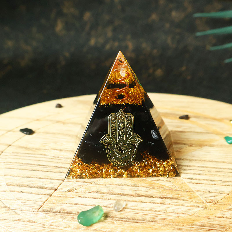 Hamsa-Hand Harz-Kristallpyrami – Home & Bathroom Building Products Pte Ltd Reviews Bewertung und Preis
