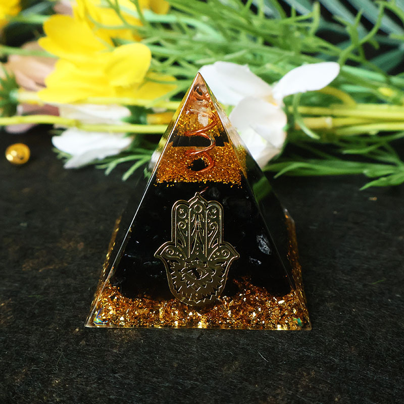 Hamsa-Hand Harz-Kristallpyrami – Home & Bathroom Building Products Pte Ltd Reviews Bewertung und Preis