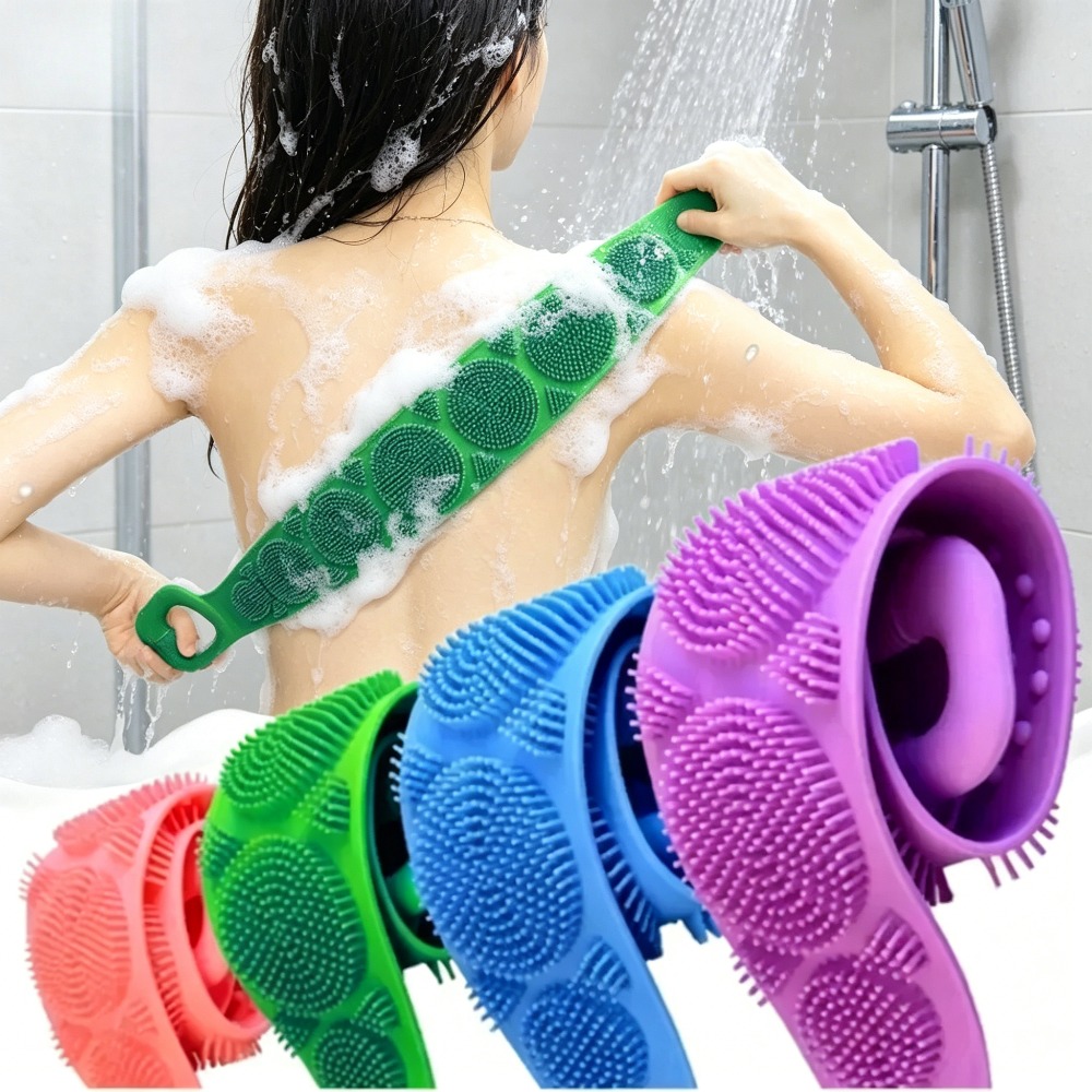 Silikon-Duschbürste mit Gürtel – Home Bathroom Cleaning Machine Bewertung und Preis