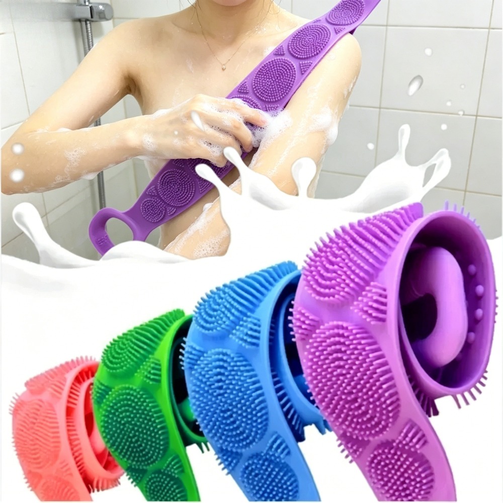 Silikon-Duschbürste mit Gürtel – Home Bathroom Cleaning Machine Bewertung und Preis