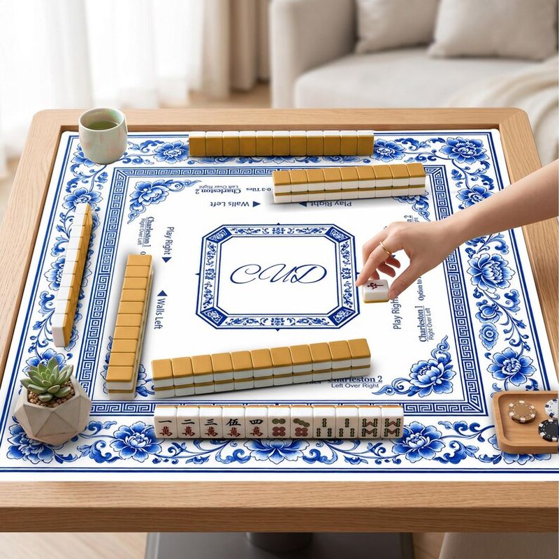 VIKAMA Blau-weiße Porzellan-Ma – Home Bathroom Layout Bewertung und Preis
