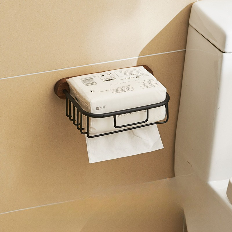 Massivholz-Taschentuchhalter o – Home Bathroom Paper Towel Holder Bewertung und Preis