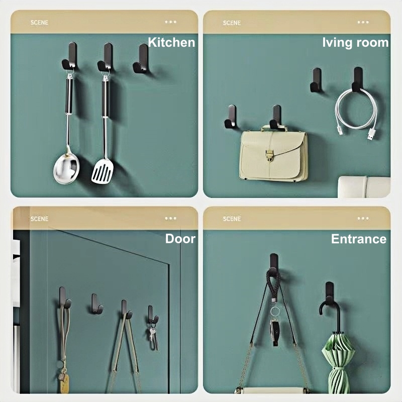 6/12/18 Stück J-förmige Kunsts – Home Essentials Bathroom Organizer Bewertung und Preis