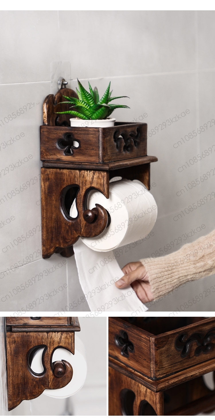 Holz-Papierhandtuchhalter Toil – Home Bathroom Paper Towel Holder Bewertung und Preis