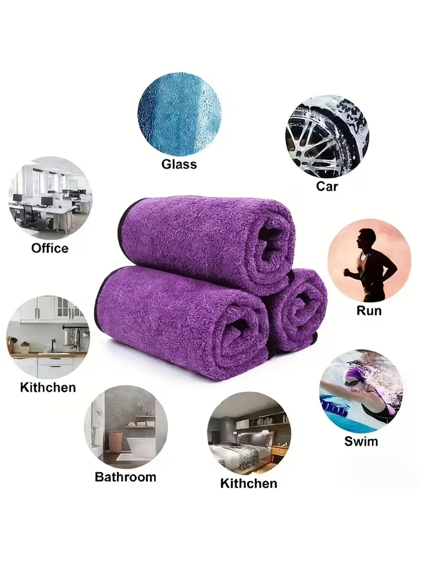 10er-Pack Doppelseitige Korall – Home Kitchen Bathroom Cleaning Bewertung und Preis