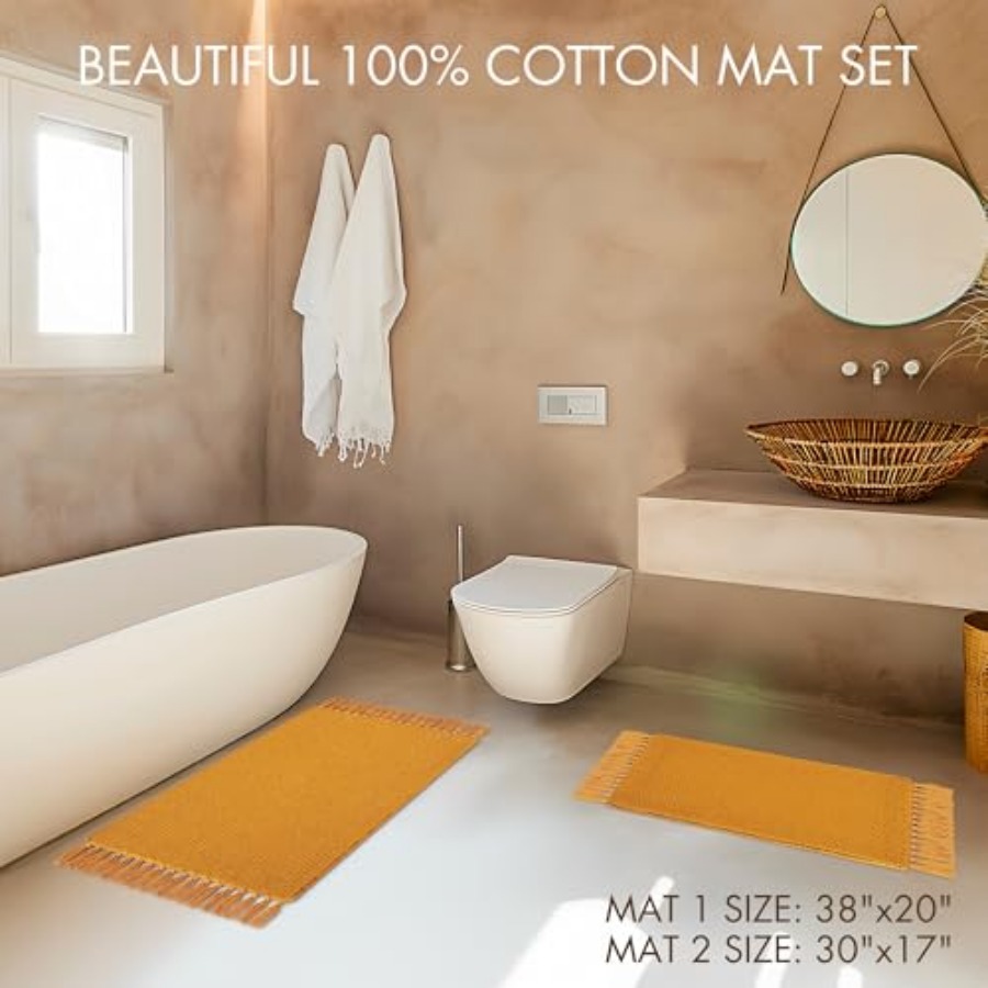 2er-Set weiche Boho-Badezimmer – Your Home Bathroom Bewertung und Preis
