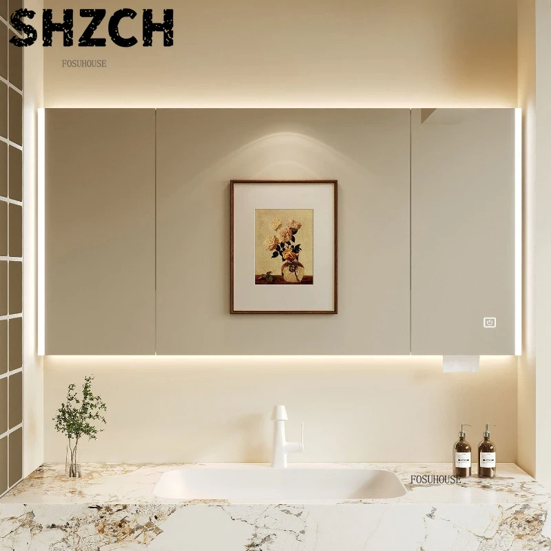 Moderner, verdickter Badezimme – Bathroom Cabinet Mirror Bewertung und Preis