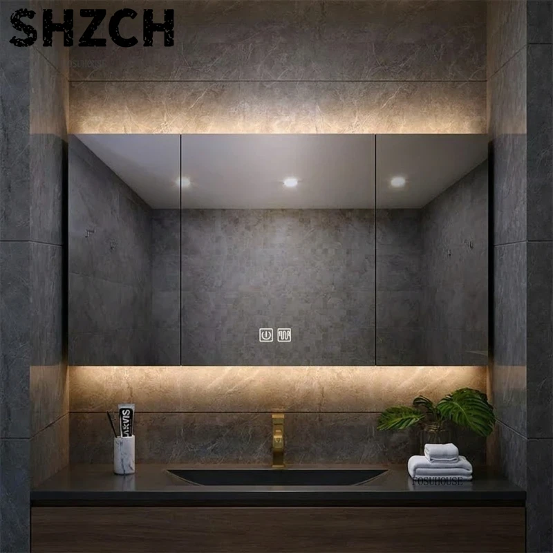 Moderner, verdickter Badezimme – Bathroom Cabinet Mirror Bewertung und Preis