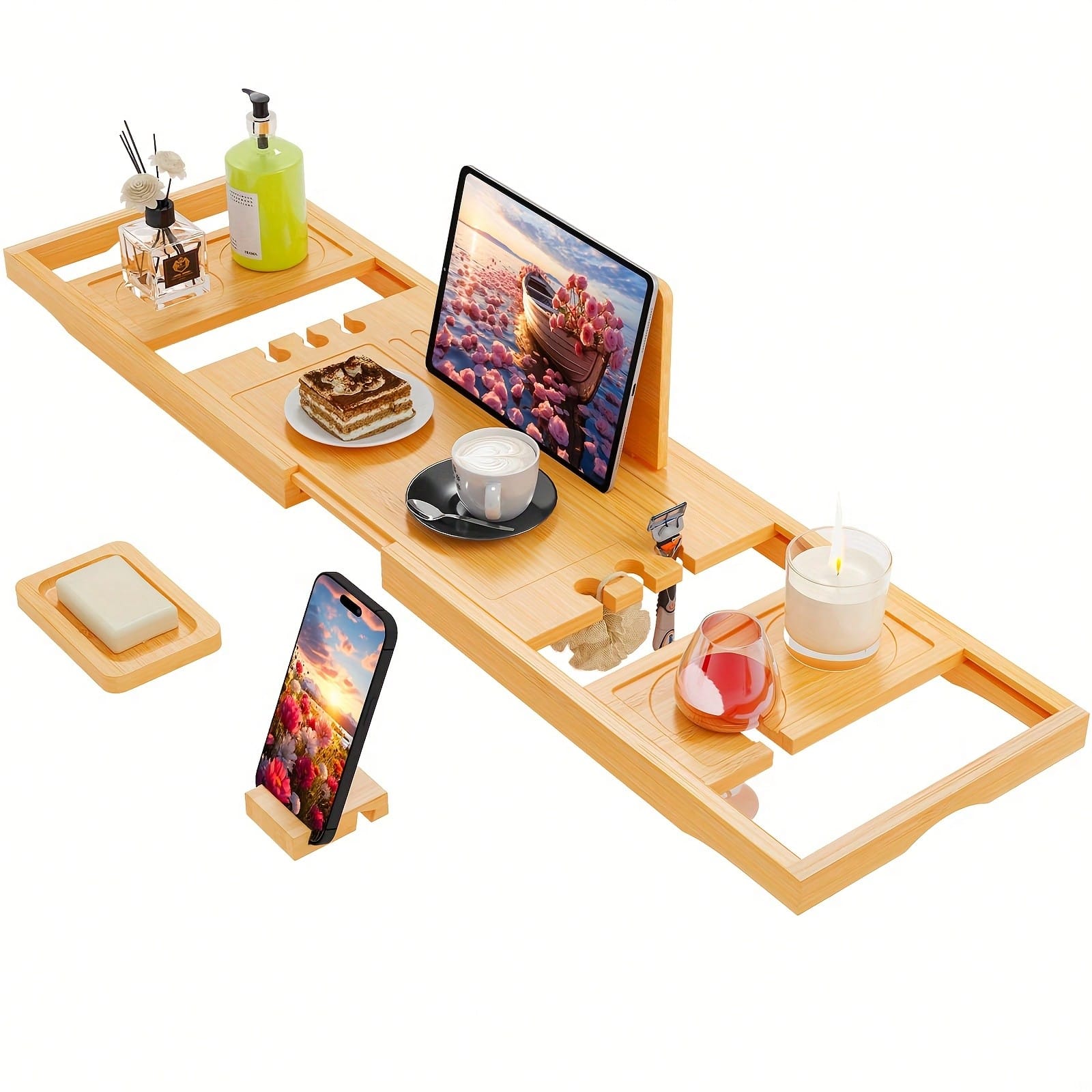 Badezimmer-Organizer aus Bambu – Home Essentials Bathroom Organizer Bewertung und Preis