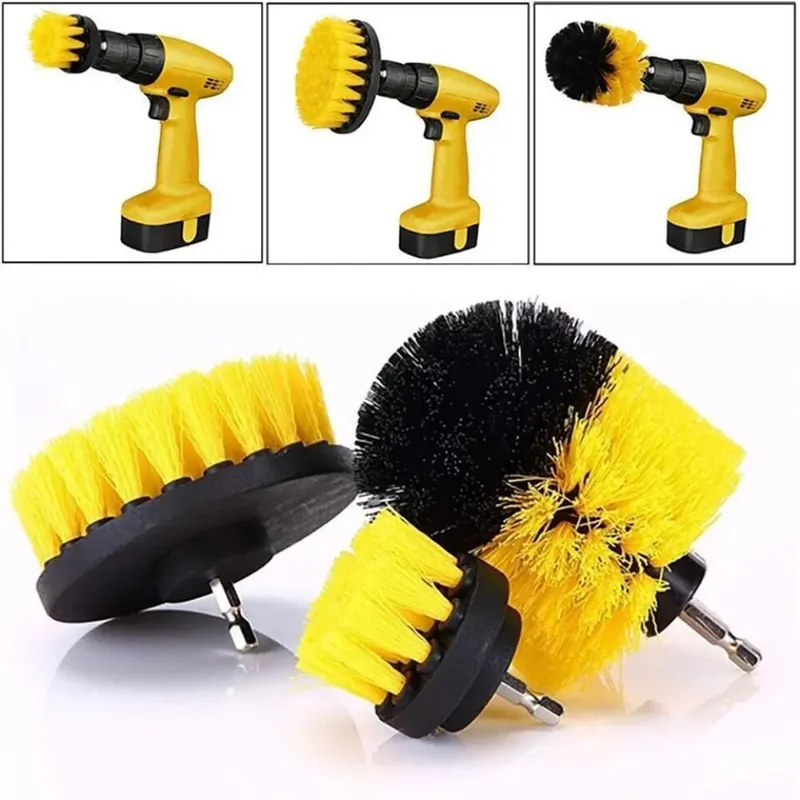 3-teiliges Bohrbürsten-Set, Po – Home Bathroom Cleaning Machine Bewertung und Preis