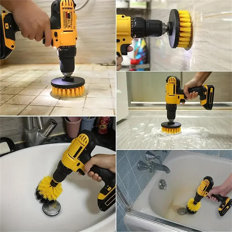 3-teiliges Bohrbürsten-Set, Po – Home Bathroom Cleaning Machine Bewertung und Preis