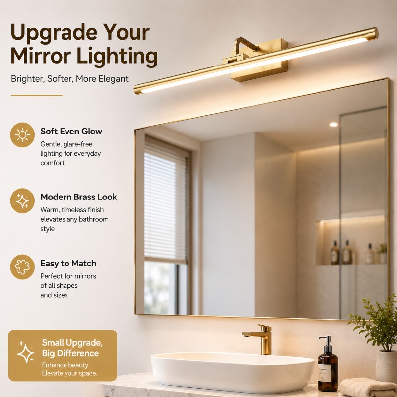 40cm 55cm 70cm Vintage LED-Spi – Bathroom Cabinet Mirror Bewertung und Preis