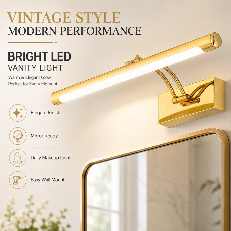 40cm 55cm 70cm Vintage LED-Spi – Bathroom Cabinet Mirror Bewertung und Preis