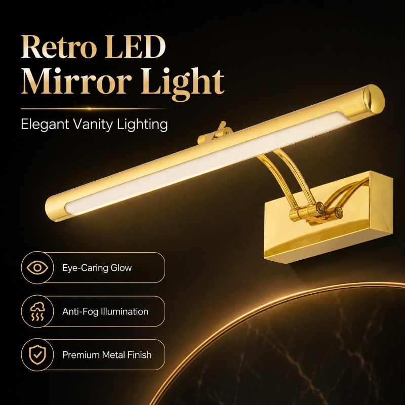 40cm 55cm 70cm Vintage LED-Spi – Bathroom Cabinet Mirror Bewertung und Preis