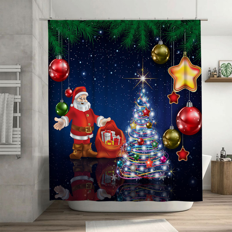 TU Weihnachts-Duschvorhang, We – Home Bathroom Ideas Bewertung und Preis