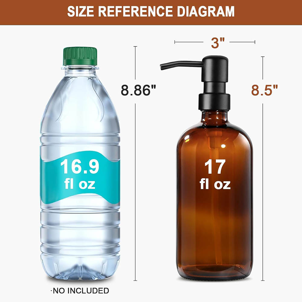 Seifenspender aus bernsteinfar – Soap Dispenser Pump Bewertung und Preis