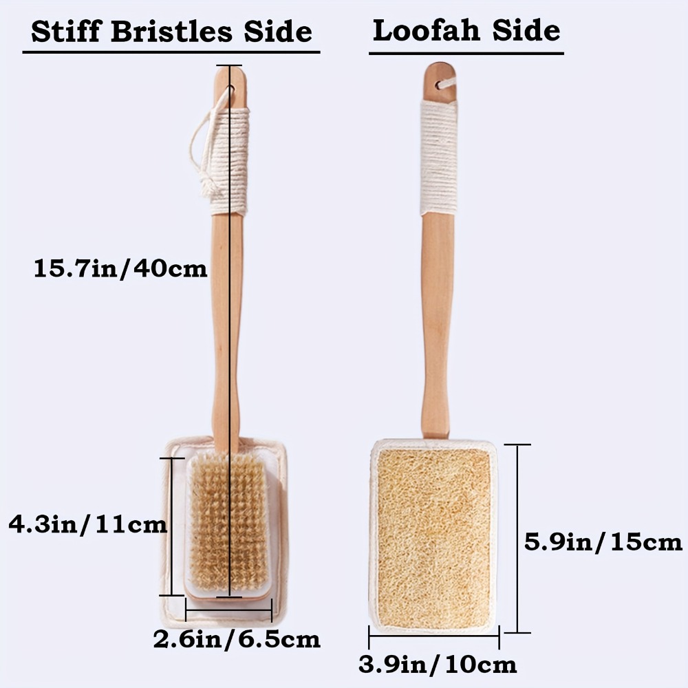 Holz-Badebürste mit langem Gri – Home Bathroom Cleaning Machine Bewertung und Preis