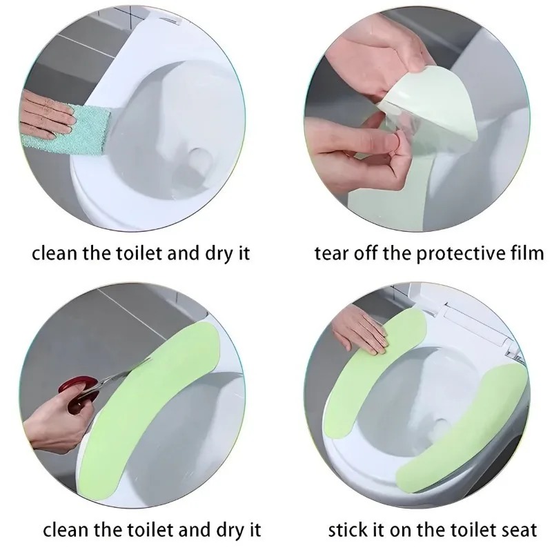 1/5/10 Paar bunte WC-Sitzaufla – Home Bathroom Cleaner Bewertung und Preis