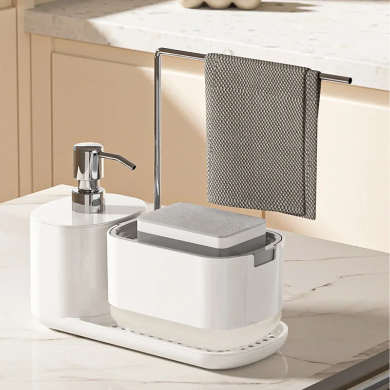 Seifenspender mit Schwammhalte – Home Kitchen Bathroom Cleaning Bewertung und Preis